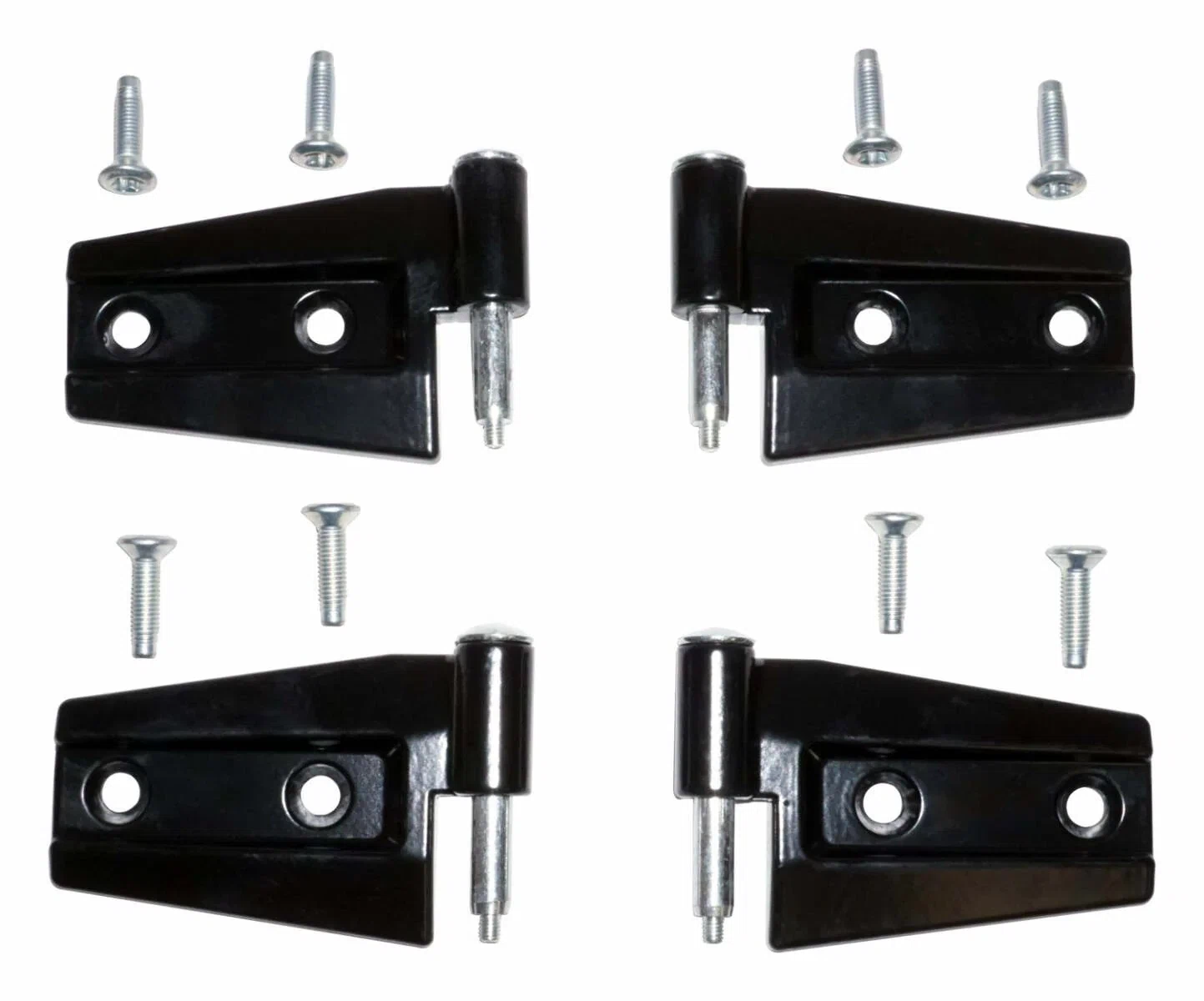 Crown Automotive - Steel Black Door Hinge Kit - 55395384K4
